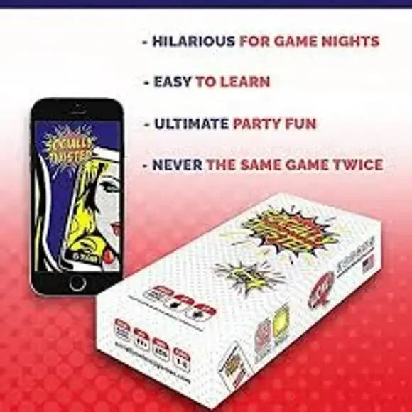 Socially Twisted Friends & Family Party Card Game Ages 17+ New In Sealed Box - Picture 7 of 8